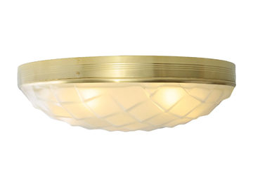 MACARON CEILING LAMP 50 - LED brass ceiling light by Patinas Lighting - view 3
